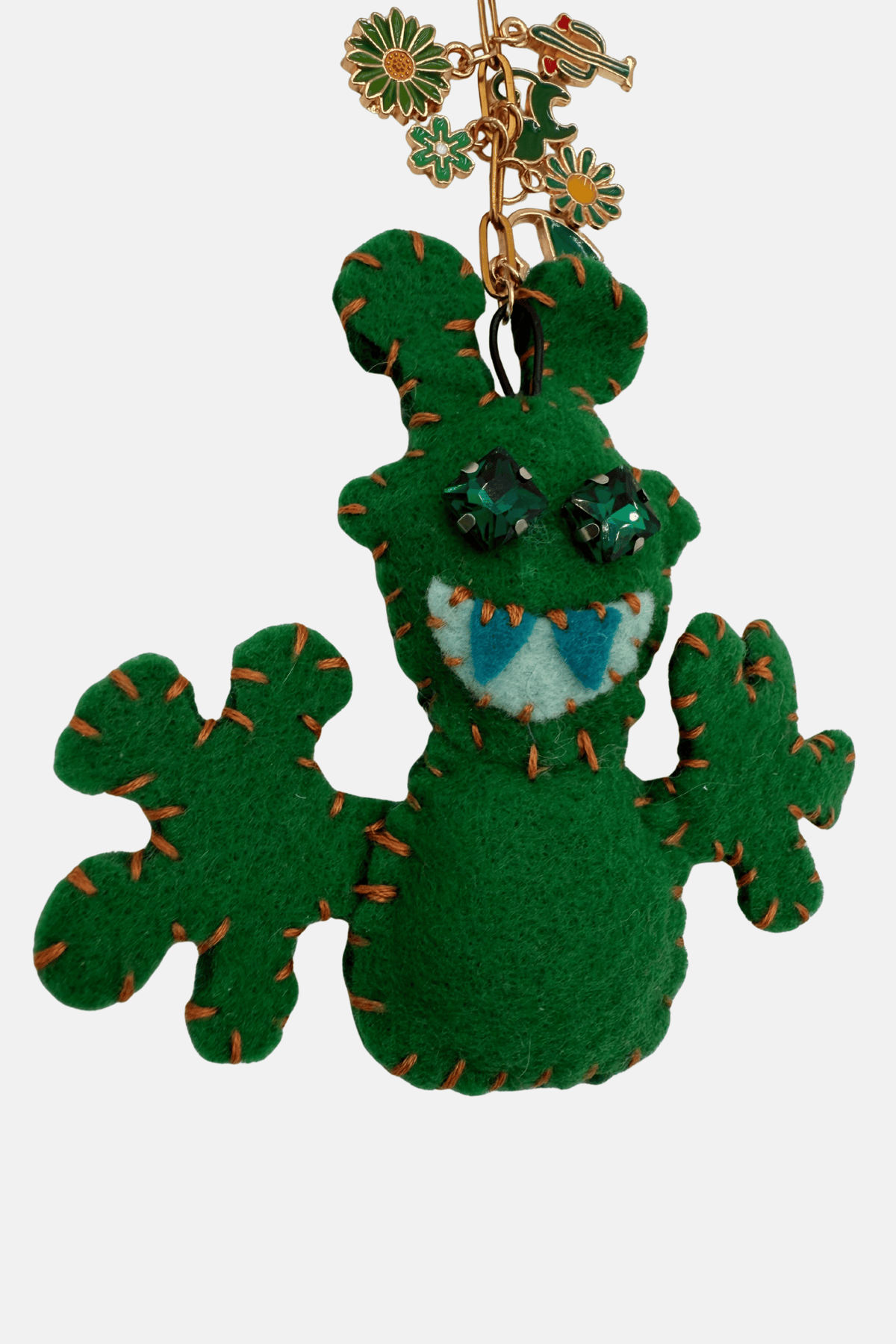 Doodleverse Green Alien Ladoodle Keychain