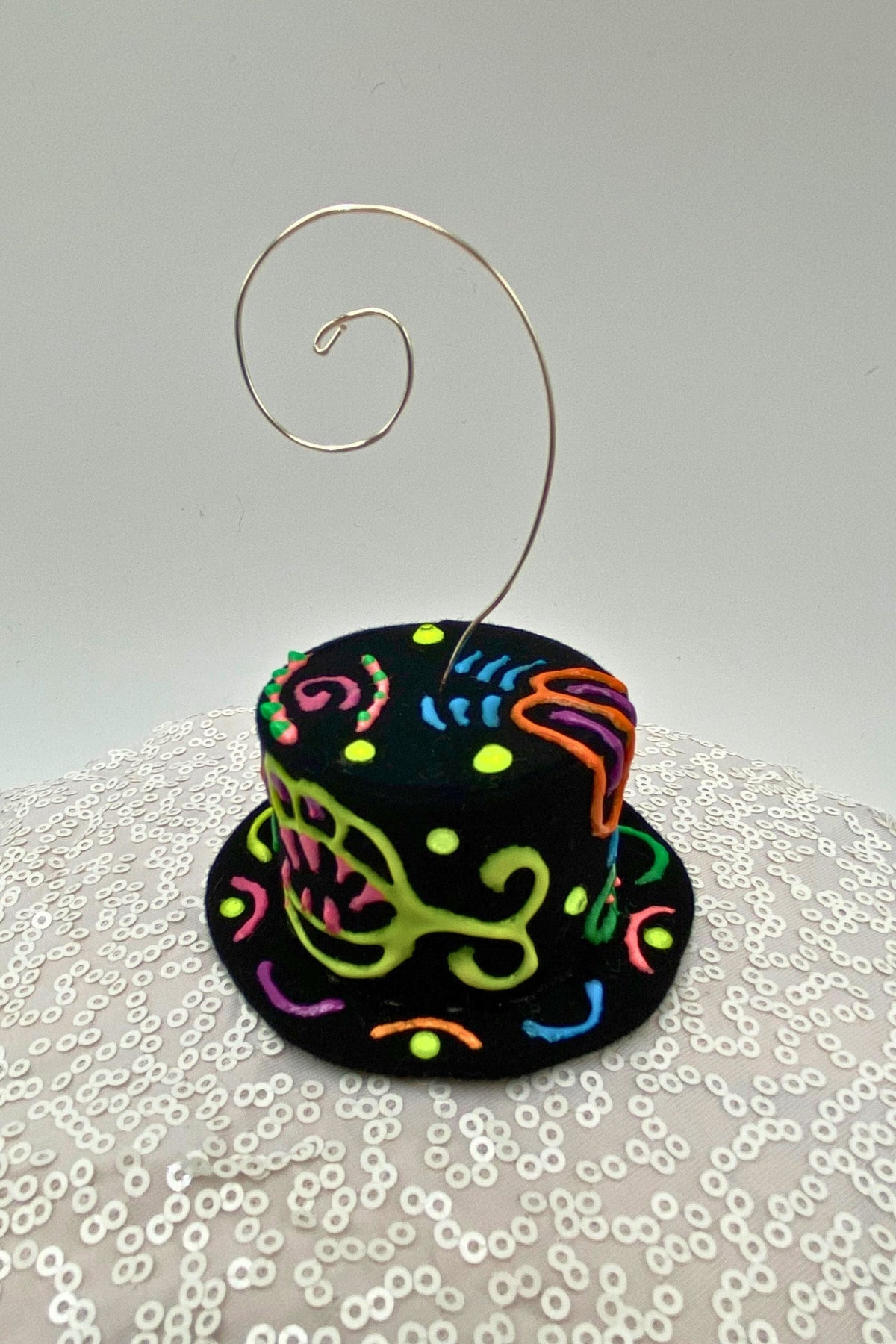 Doodleverse Ornament Doodle Ornament in Neon