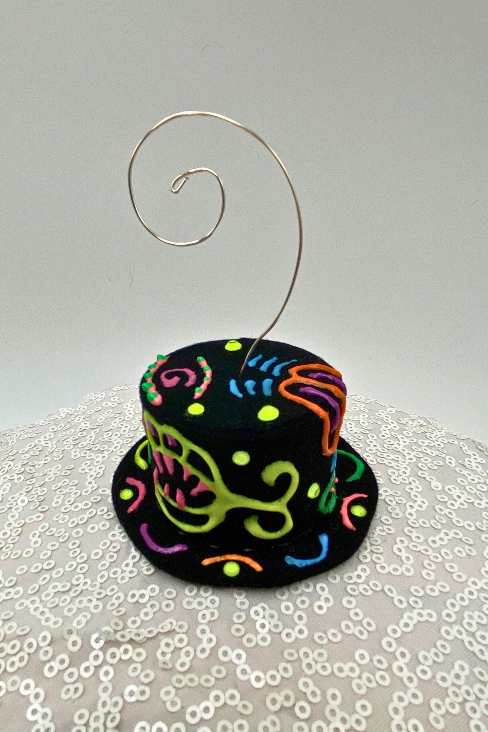 Doodleverse Ornament Doodle Ornament in Neon