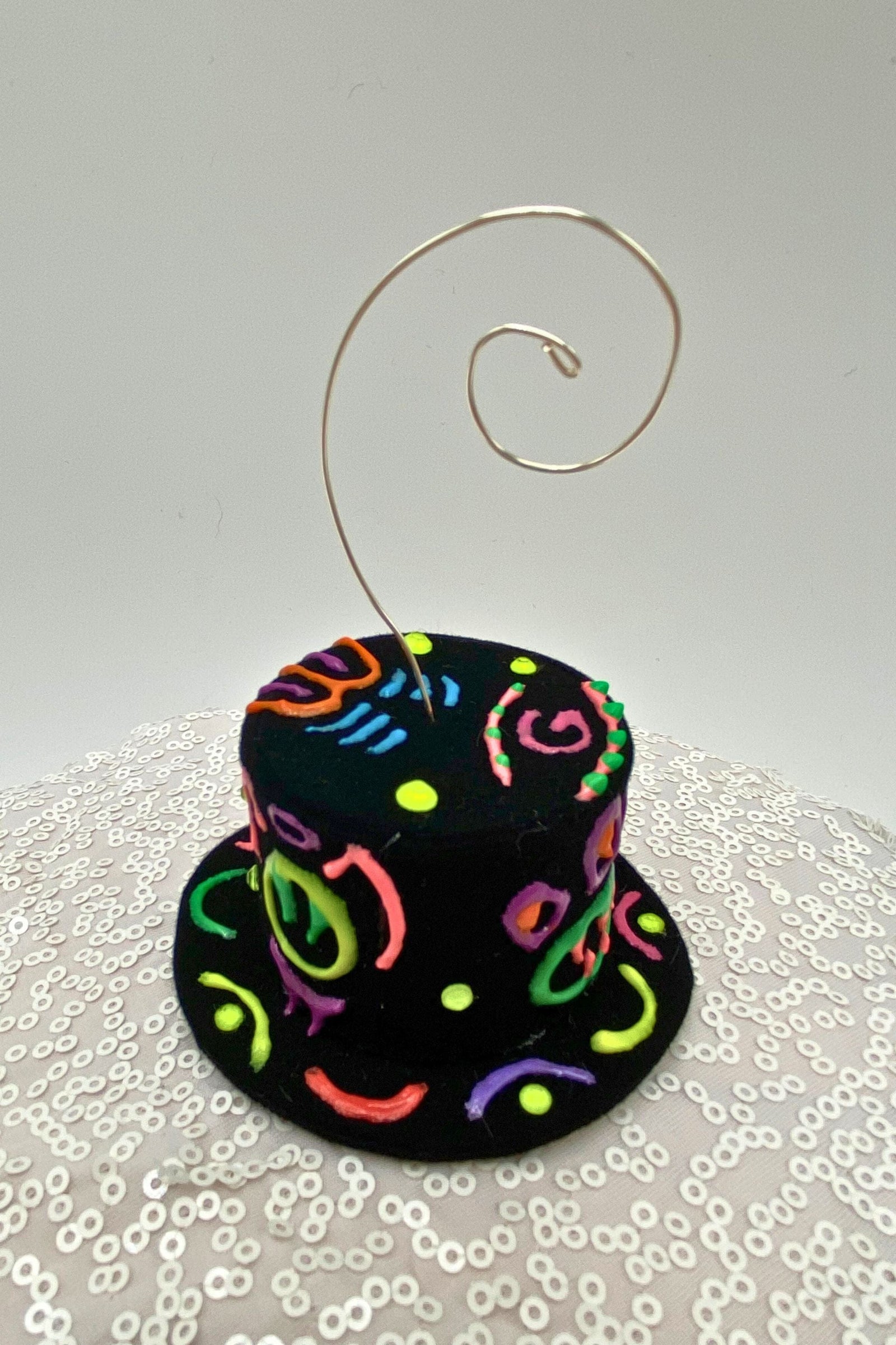 Doodleverse Ornament Doodle Ornament in Neon