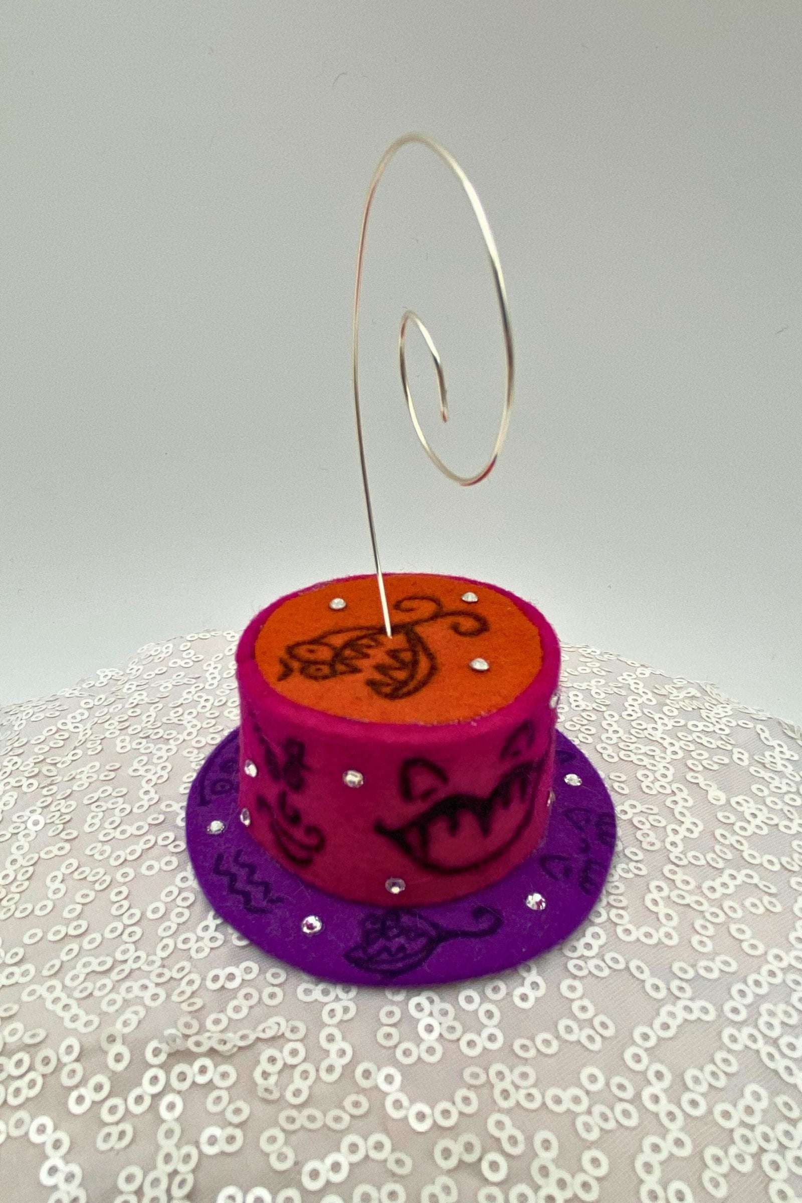 Doodleverse Ornament Doodle Ornament in Purple Ember